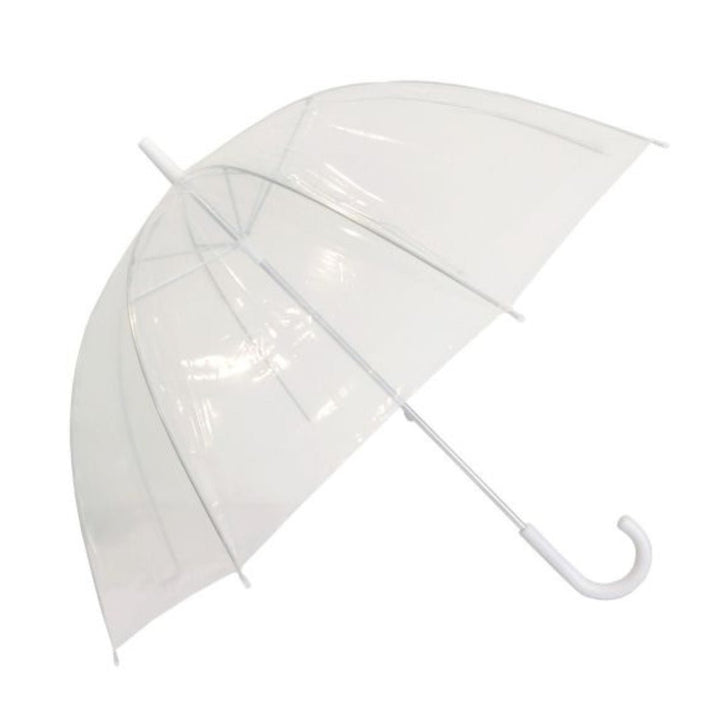 Paraguas de Burbuja Transparente - Blanco Boutique México