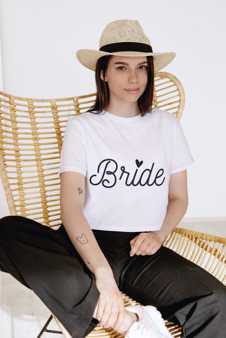Playera Bride - Blanco Boutique México